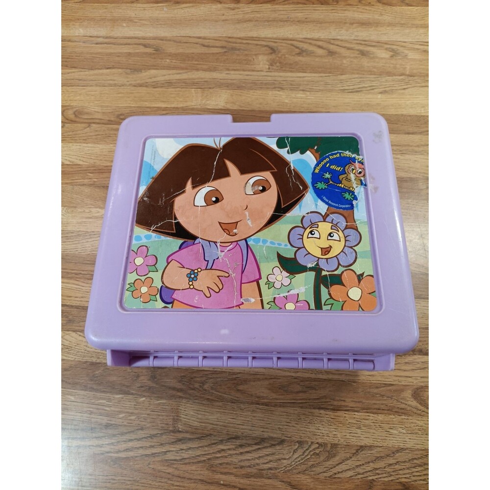 Dora The Explorer Purple Lunchbox/Storage Case